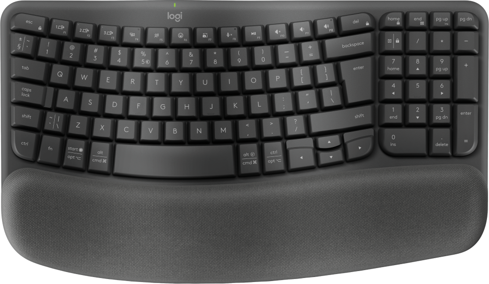 Logitech Wave Keys Wireless Keyboard - Graphite | Buy Online in South Africa