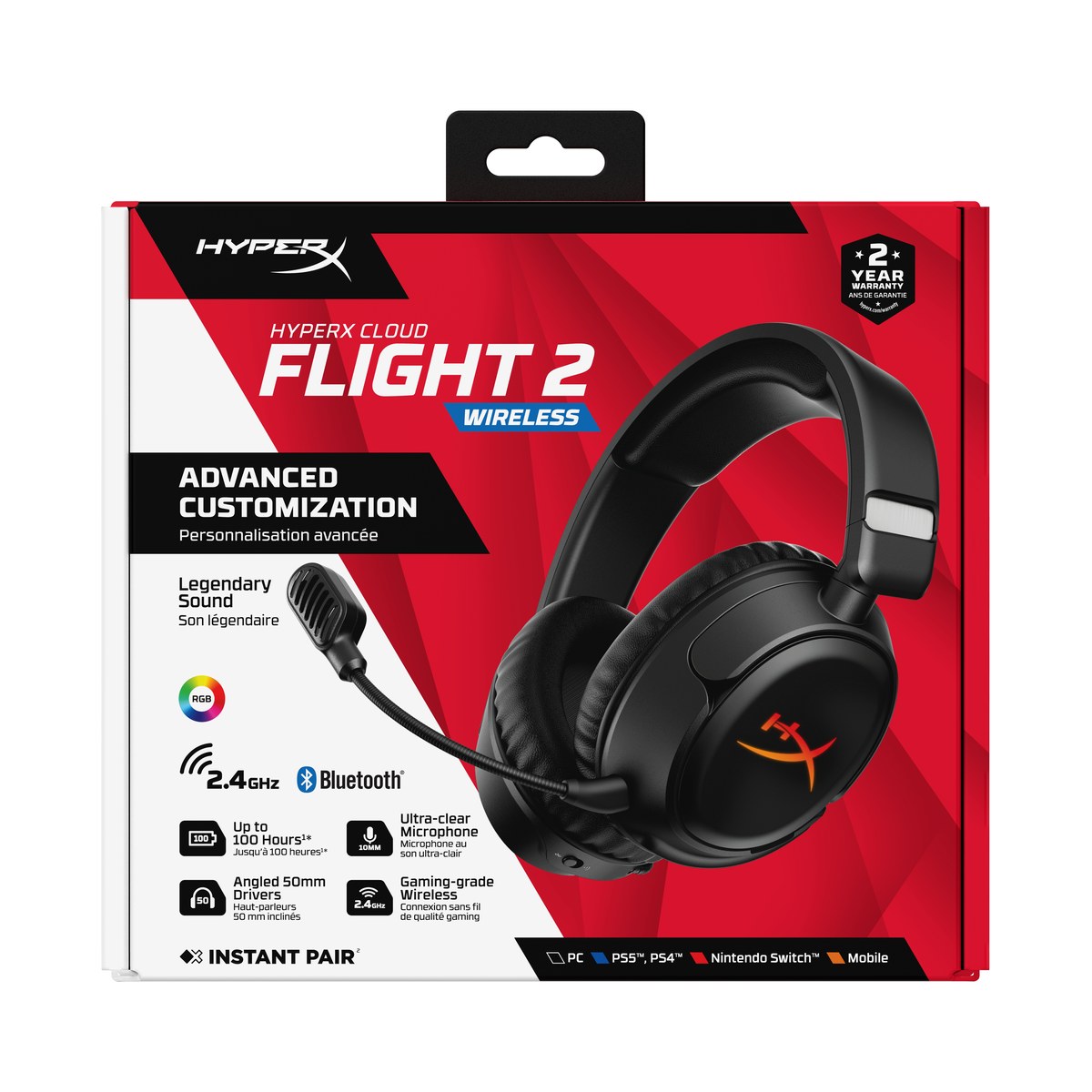HP HyperX Cloud Flight 2 Wireless Headset Black - HP | Buy Online in South Africa