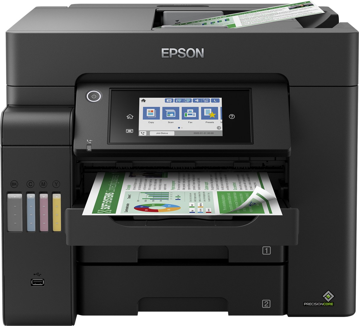 Epson EcoTank L6550-Office Workgroup; 4in1 A4 Col;32PPM Black;22PPM Colour;50 ADF;Duplex; Wi-Fi Direct;Etherne | Buy Online in South Africa