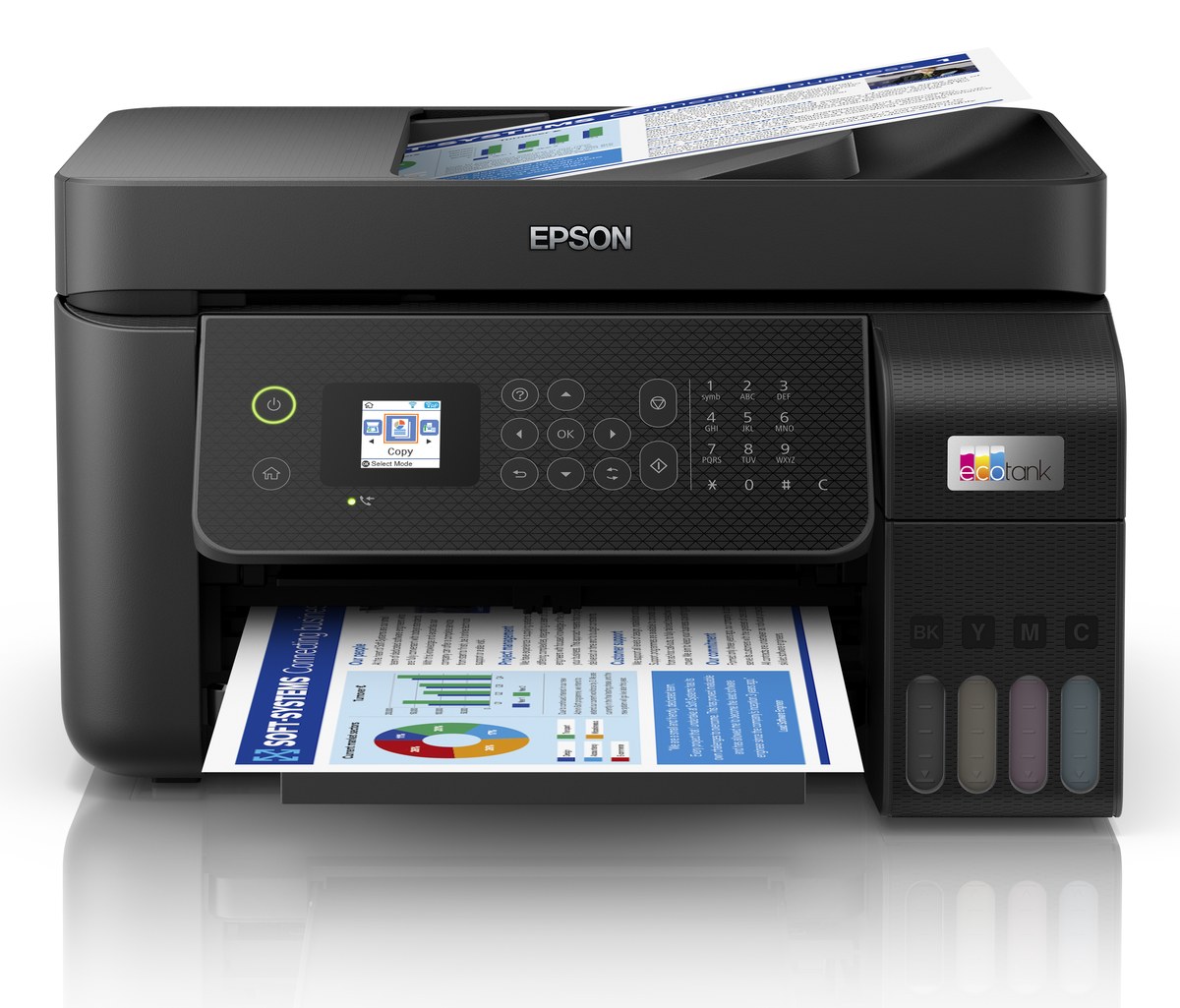 Epson EcoTank L5290-Home Desktop 4in1;A4 Colour;33PPM Black 15PPM Col;ADF;Man Duplex;Wi-Fi Direct;Ethernet;War | Buy Online in South Africa