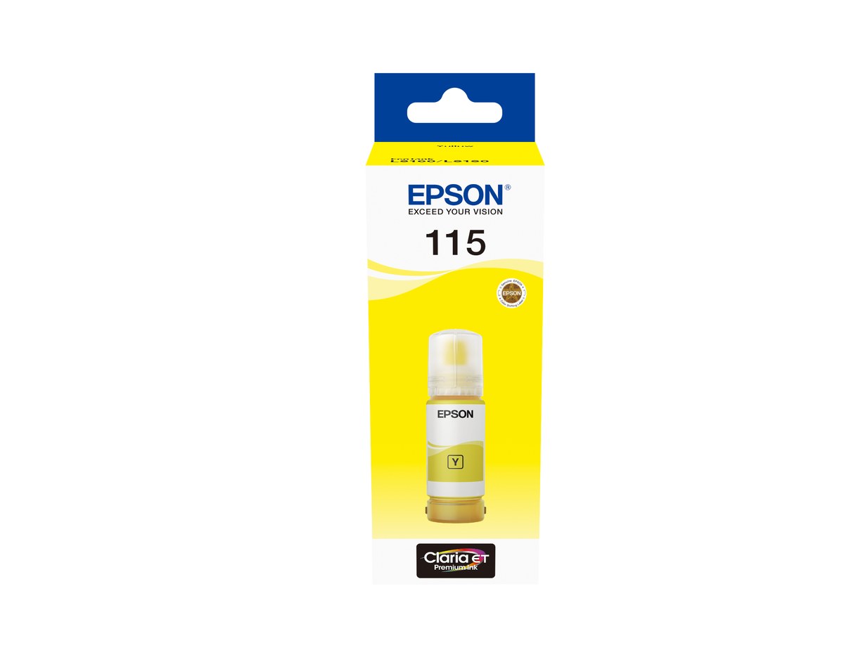 Epson 115 EcoTank Yellow ink bottle (70 ml). 6200 pages @ 5% coverage - Epson | Buy Online in South Africa