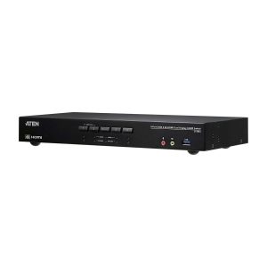 4-Port USB 3.0 4K HDMI Dual Display KVMP™ Switch HDMI 2.0 standard and supports up to 4K DCI (4096 x 2160 @ 60Hz)