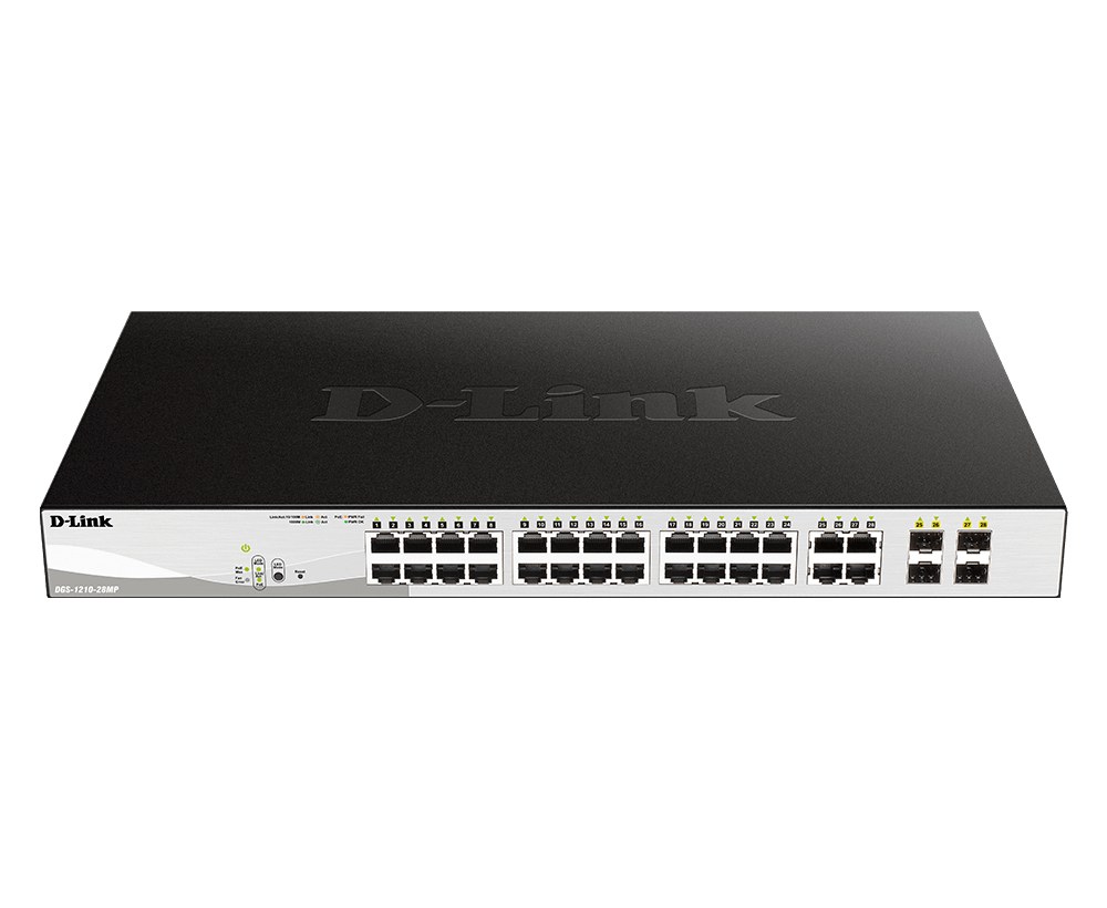 D-LINK 28-Port Gigabit Smart Managed PoE Switch 24 POE 10/100/1000 PORTS+4GIGABIT SFP PORTS | Buy Online in South Africa