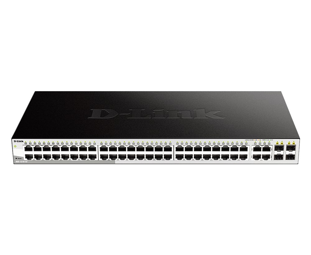 D-Link 48-Port 10/100/1000Mbps with 4 Combo SFP Smart Switch. | Buy Online in South Africa