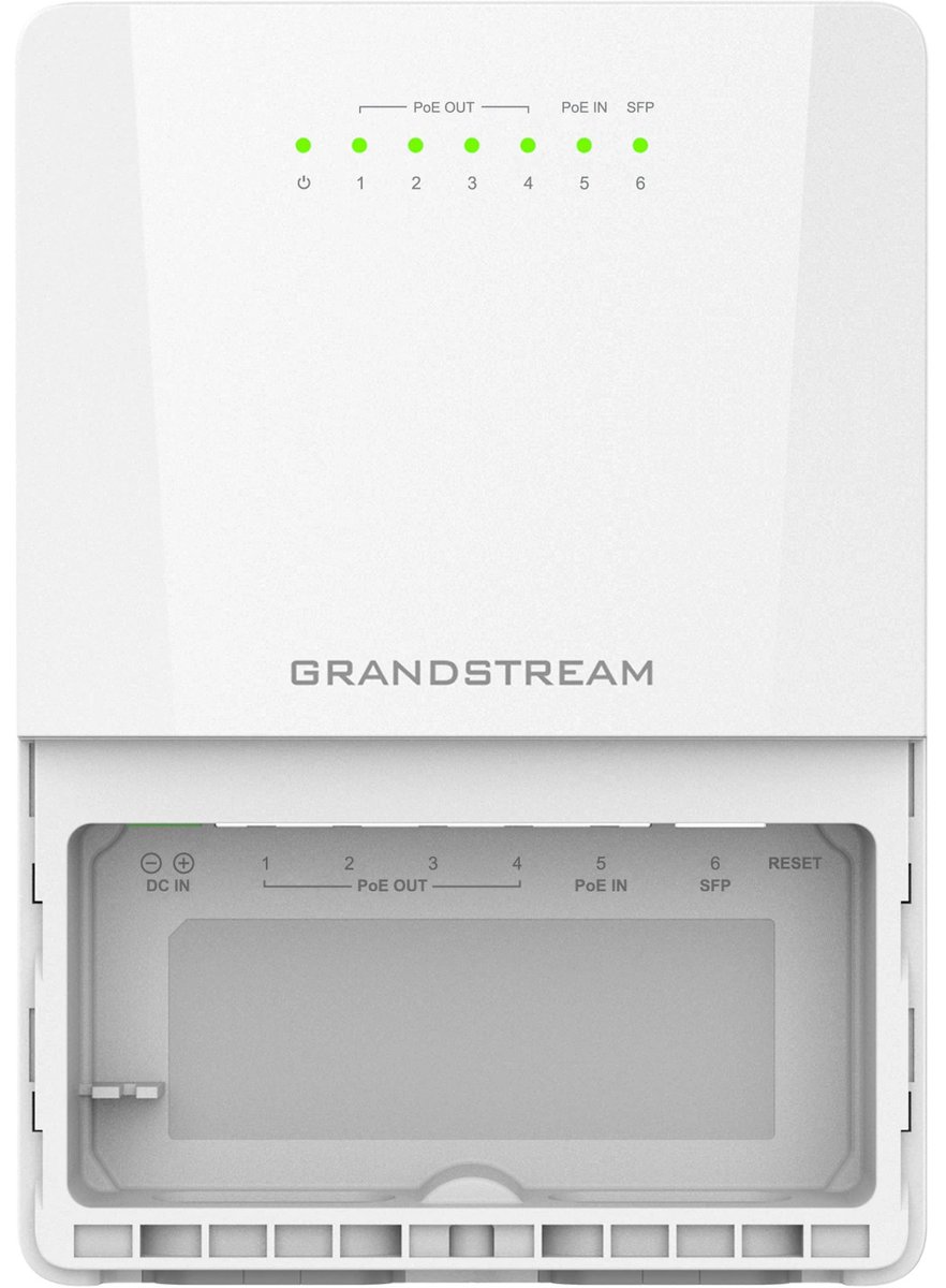 Grandstream Enterprise 5 port Outdoor IP66 Lite Cloud Managed GbE PoE Switch (GWN7710R) | Buy Online in South Africa