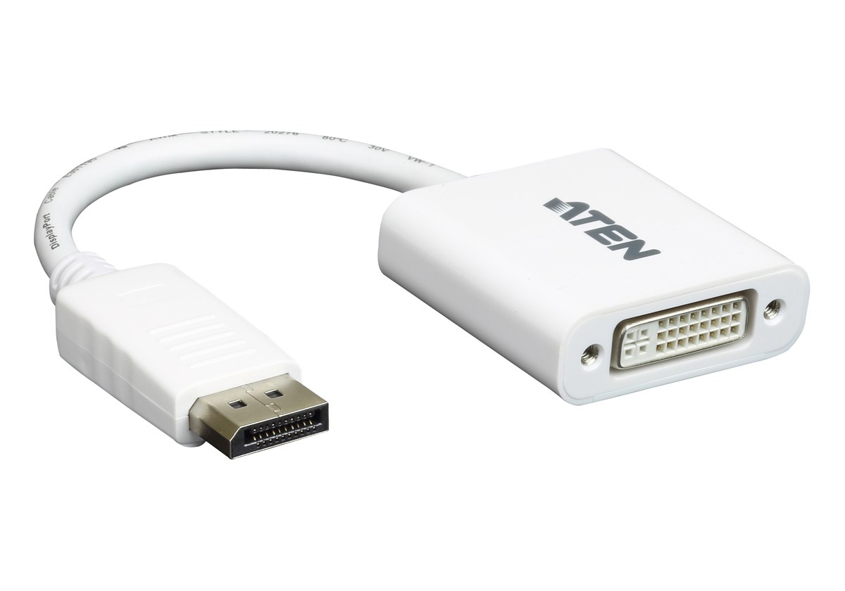 ATEN DisplayPort to DVI Adapter (DVI-I). - Aten | Buy Online in South Africa