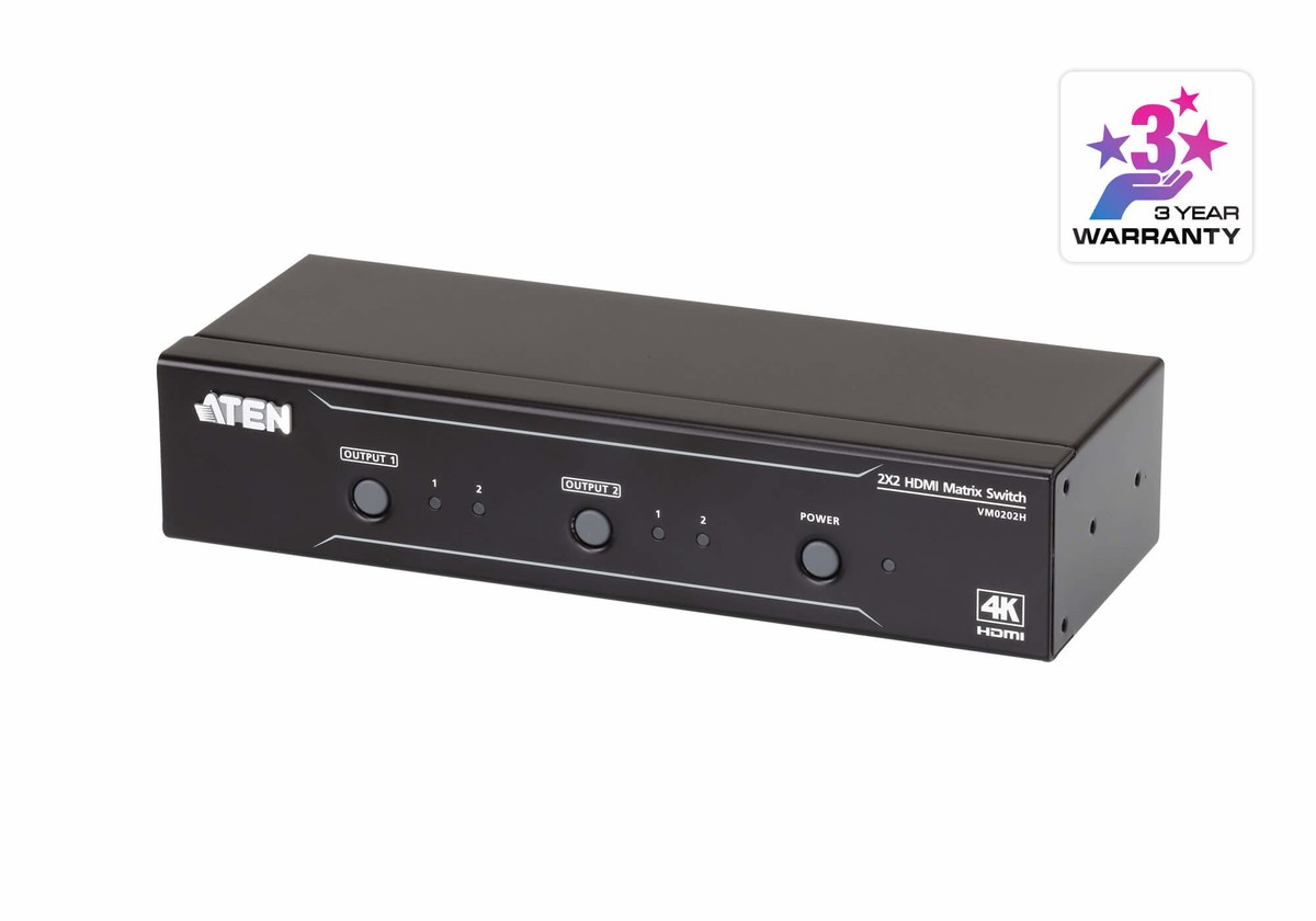 ATEN 2x2 HDMI Matrix Switch - Aten | Buy Online in South Africa