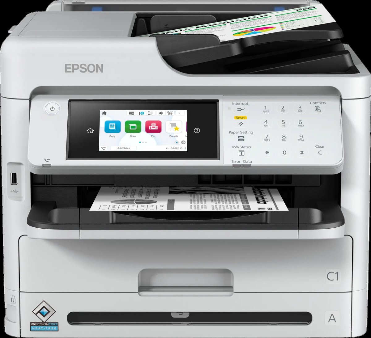 Epson 34ppm Mono A4 Print Scan Copy Fax USB Wired Wireless WiFi Direct Full Duplex - Epson | Buy Online in South Africa